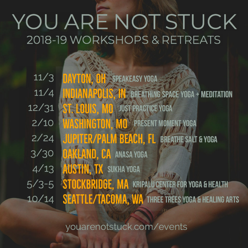 New 2018-19 Workshop Schedule